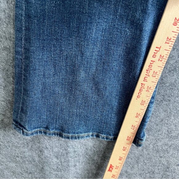 CITIZENS OF HUMANITY Lilah High Rise Bootcut Flare Blue Jeans Size 32 FLAW - Picture 11 of 15